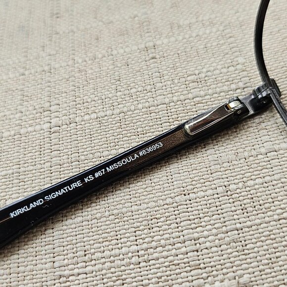 Kirkland Signature Men Eyeglasses MISSOULA Eye Wear Glasses Gunmetal 61[]13 140 - Picture 9 of 12